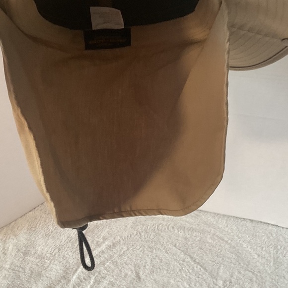 Tan Outdoor Hat with Chin Strap - Picture 5 of 6